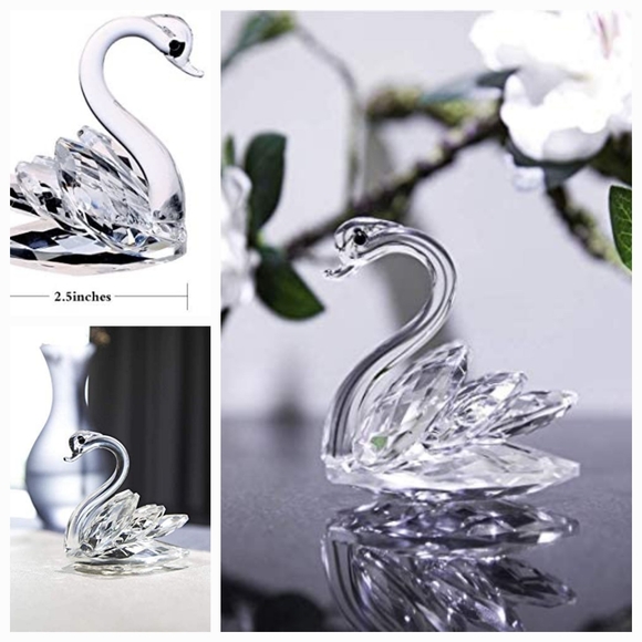 H&D Sparkle Swan Figurine - Picture 5 of 7